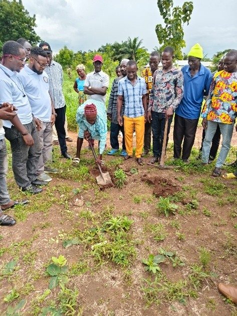 Sod cutting ceremony